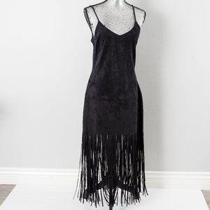 NWOT Design Lab fringe dress - Large